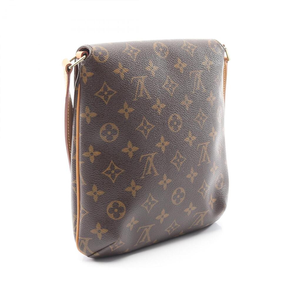 Louis Vuitton Musette Salsa Short Strap Shoulder Bag Brown